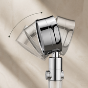 Silver ILMARA S1 adjustable showerhead angle