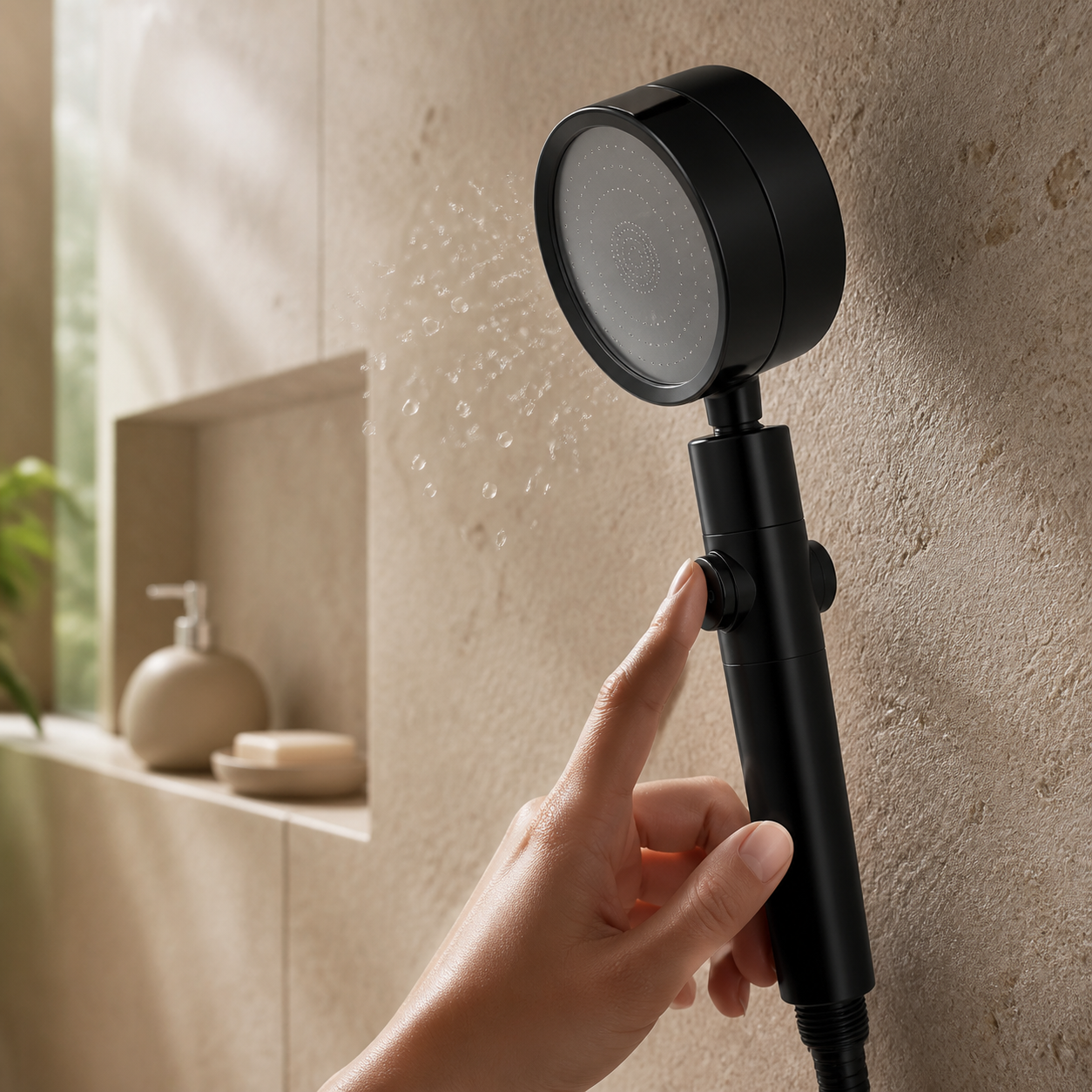 Black ILMARA S1 opaque handle with pause control