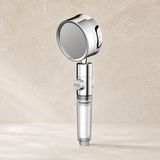 ILMARA S1 filtered showerhead in Silver